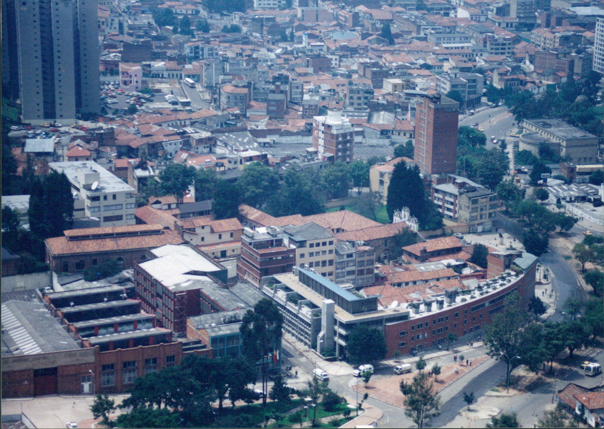 Panorámica de Uniandes y sus alrededores